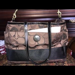 Coach diaper bag